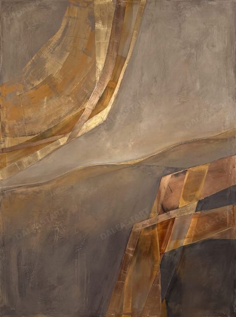 Bronze Threshold — printable digital art preview