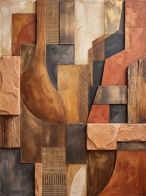 Foundry Wall — printable digital art preview