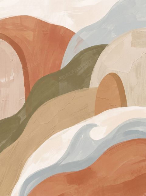 Dune Crest — printable digital art preview