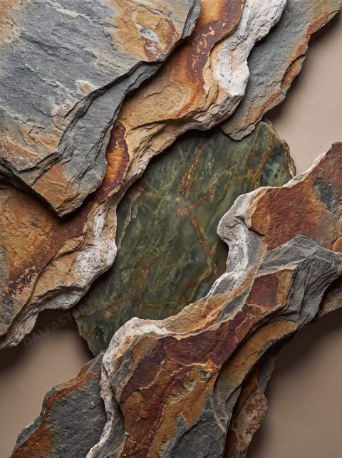 Slate Vein — printable digital art preview
