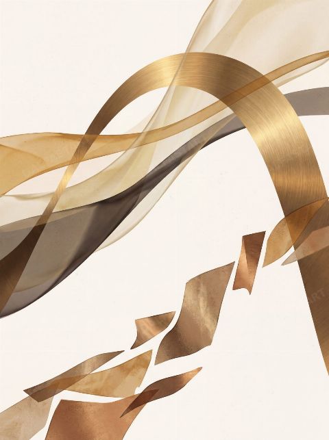 Silk Ribbon — printable digital art preview