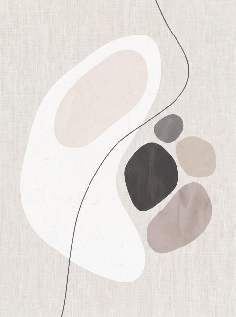 White Pool — printable digital art preview