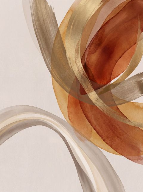 Ember Loop — printable digital art preview