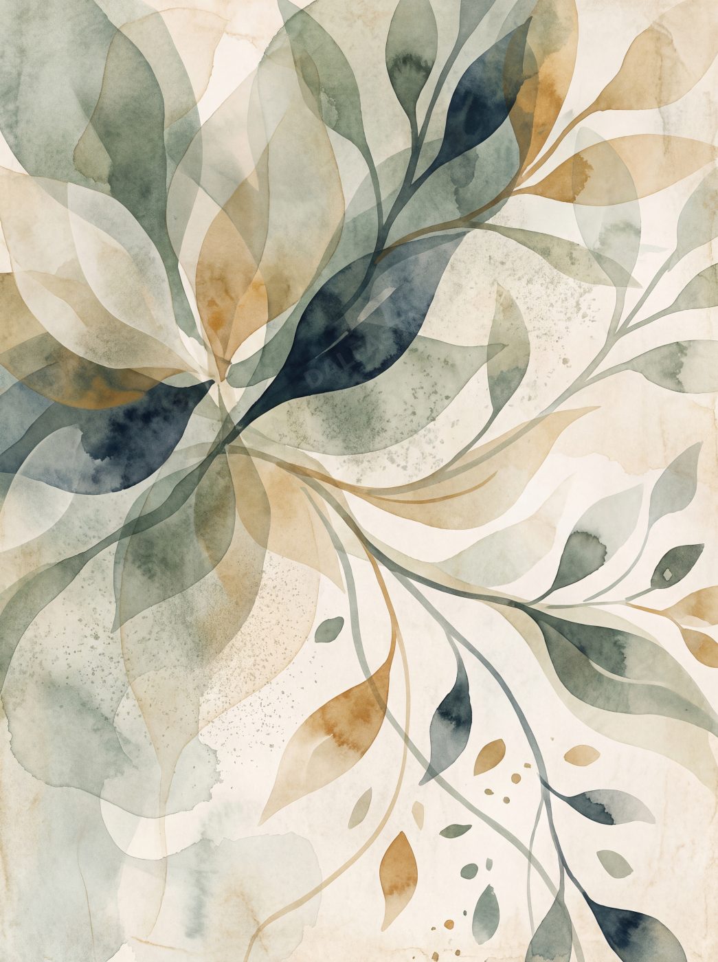 Watercolour Boughs — full preview