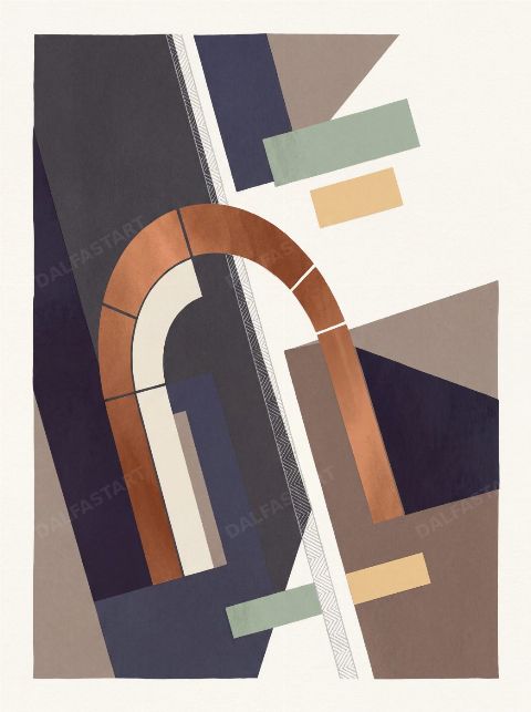 Signal Arch — printable digital art preview