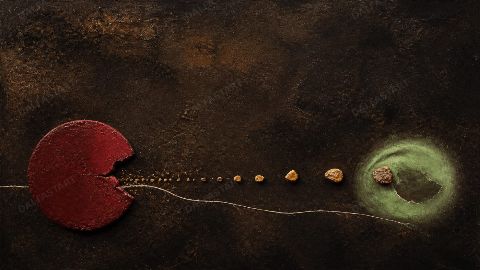 Compost Left Feeds Beginning — printable digital art preview