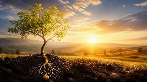 Mustard Seed — printable digital art preview
