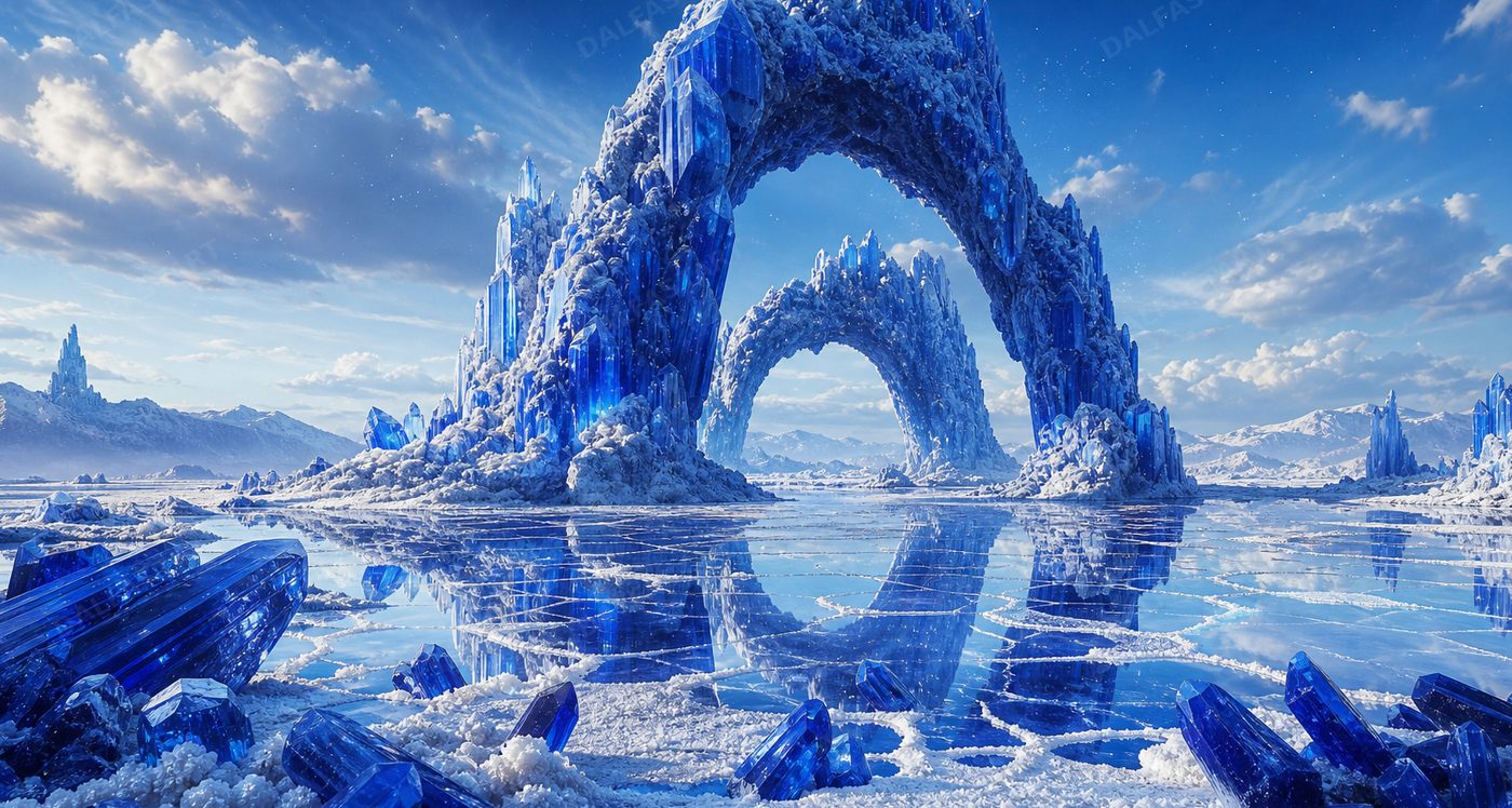 Cobalt Salt Cathedral — full preview